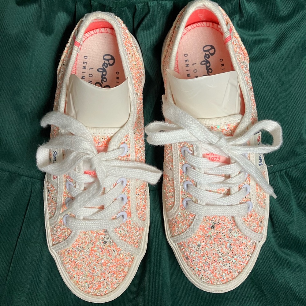 Pepe Jeans Baker Glitter Sneakers